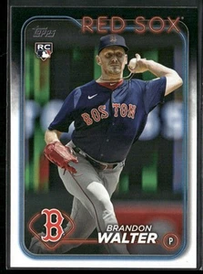 2024 TOPPS BRANDON WALTER RC BOSTON RED SOX #193 - Picture 1 of 2