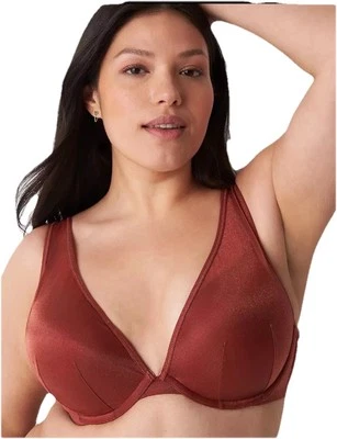 Lane Bryant Cacique Mujer’s Boost Plunge Forrado Acolchado Con Aros Talla:42DD Foto 1 de 4