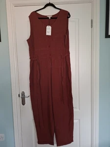 Seasalt Linen Ladies Jumpsuit Size 18 - Picture 1 of 6