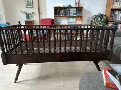 Antique Victorian baby/ Toddler Bed - image 1 of 4