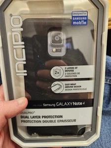Incipio Black DualPro Case for Samsung Galaxy Note 4 - New NIB - Picture 1 of 2