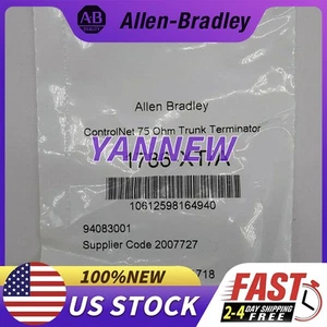 NUOVO ALLEN BRADLEY 1786-XT/A ControlNet 75 Ohm Trunk Terminator US Free Tax - Foto 1 di 3