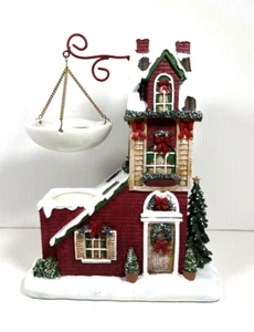 Candela Yankee da appendere cera crostata scalda crostata bruciatore ROSSO CASA VACANZE Natale - Foto 1 di 7