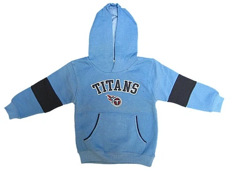 New Toddlers NFL Tennessee Titans Hoody Sweatshirt Blue 2T 4T Football Hoodie Cover