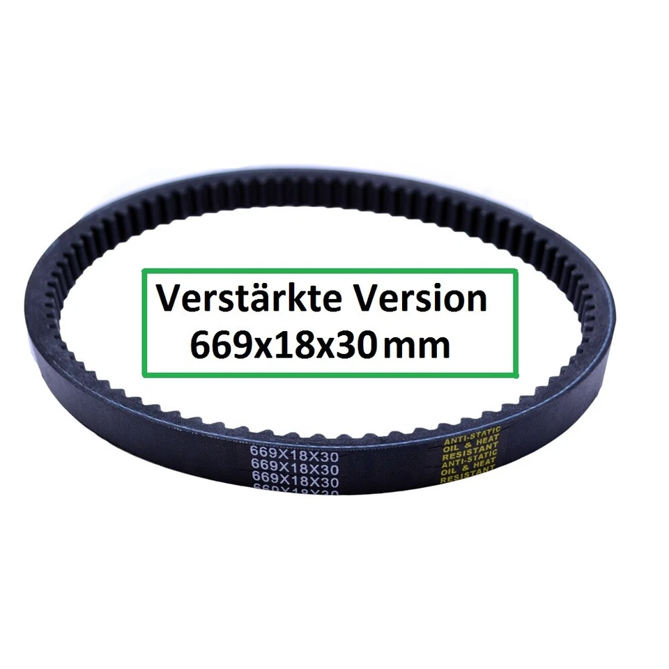 Antriebsriemen Zahnriemen Keilriemen Baotian Rex 4Takt RS 450 GY6 669x18x30 - Bild 1 von 1
