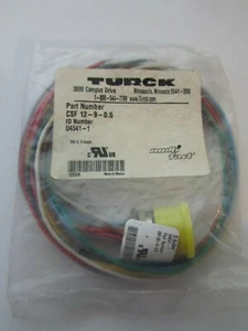 TURCK CSF12-9-0.5 U4541-1 M23 MULTIFAST RECEPTACLE UNUSED SEALED - Picture 1 of 6