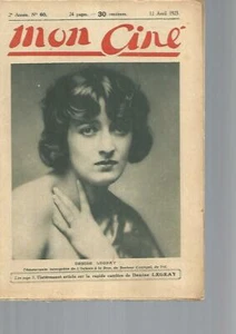 MON CINE N°60 DENISE LEGEAY / LE COSTAUD DES EPINETTES / A. GANCE / MENSCHLICHES HERZ - Bild 1 von 1