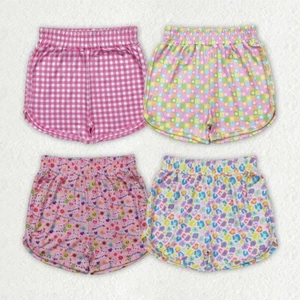 Sibling Baby Girls Summer Sport Shorts Bottoms - Picture 1 of 11