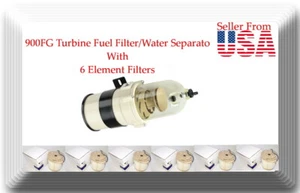 900FG Turbine Fuel/Water Separator Filter With (6) Element Filter 2040PM - Bild 1 von 3