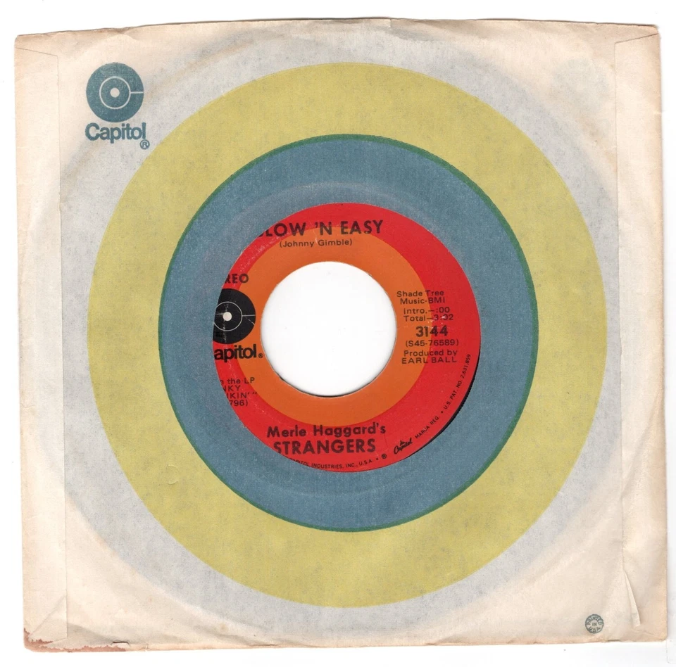 Merle Haggard-Slow N' Easy (Mint) - Image 1 of 1