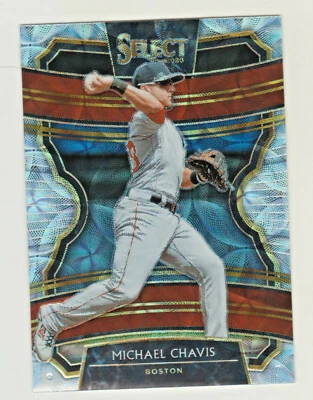 2020 Panini Select SCOPE PRIZM REFRACTOR #10 MICHAEL CHAVIS Boston Red Sox - Image 1 of 2