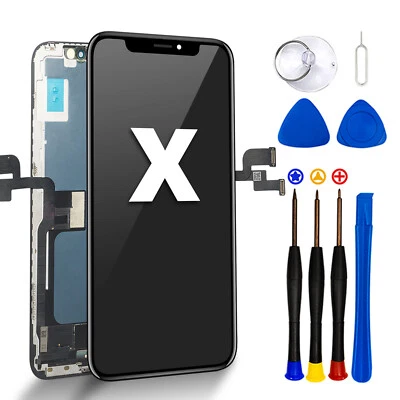 New For iPhone X Display LCD Touch Screen Digitizer Assembly Replacement Lot - image 1 of 4