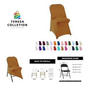 Spandex Chair Cover,25PCS,Chair Covers,Living Room Folding Chair Covers,Remov... - Picture 1 of 8