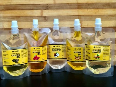 Rosehip Oil, Almon Oil, Jojoba Oil, Castor Oil, Avocado oil, 50ml, 100ml, 200ml - image 1 of 4