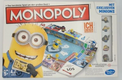 Monopoly Minions Ich Einfach Unverbesserlich Brettspiel Hasbro se. guter Zustand - Bild 1 von 3