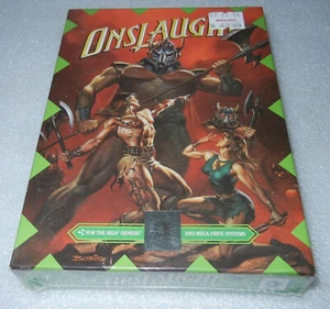 Onslaught Sega Genesis Auténtico Original Nuevo - Imagen 1 de 7