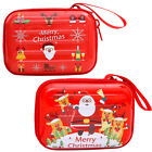 4 PCS Xmas Party Favors Christmas Cosmetic Bag Christmas Coin Pouch