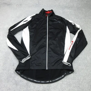 Endura Cycling Jacket Mens Large Black Windstop Pockets Race FS260 Pro Jetstream - Picture 1 of 13