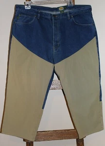 Men's~CABELA'S~Roughneck~BRUSH~Upland~DENIM JEANS~Hardly Worn~46 x 25~SHORT~EUC! - Picture 1 of 6