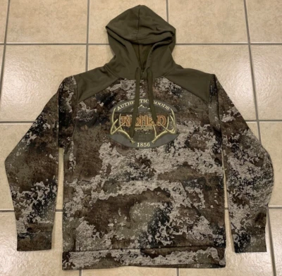 Men's Medium Redhead Strata Camouflage Hooded Pullover Hunting Sweatshirt - Image 1 of 4