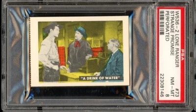 1950-60 W536-2 Lone Ranger Perforated #73 Strange Promise PSA 8 - Image 1 of 2