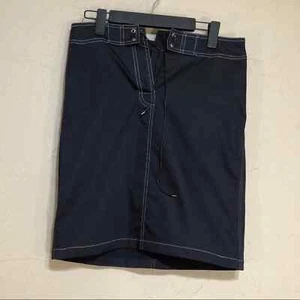 Etcetera Womens Skirt 8 Black Straight - Picture 1 of 3