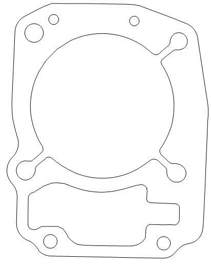 Junta de cilindro Honda CRF150F 12191-KSP-910 Foto 1 de 1