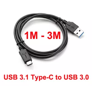 USB Type-C USB-C to USB3.0 Data Sync Charger Cord Adapter Charging Wire Lead AU - Picture 1 of 8