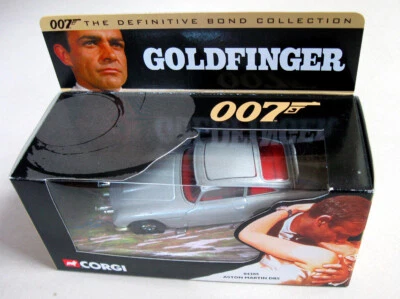 CORGI TOYS JAMES BOND 007 1:36 ASTON MARTIN DB5 da "GOLDFINGER" - MIB - Immagine 1 di 2