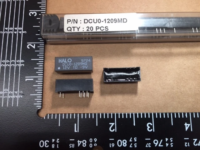 (Cantidad = 1) DCU0-1209MD Halo, Entrada: 12V Salida: 9V 225mA 2W, Convertidor DC-DC Foto 1 de 1