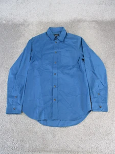 Apc Shirt Mens Small Blue Cotton Button Up Oxford - Picture 1 of 11