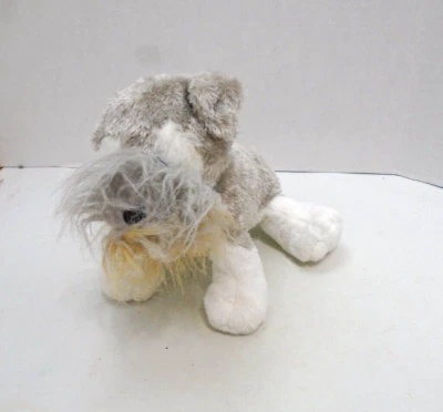 GANZ Webkinz Schnauzer Puppy Dog Bean Bag Plush Stuffed Animal Toy NO CODE HM159 - Image 1 of 4