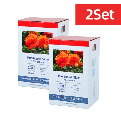 Original Canon KP-108IN Druckerpatrone Value Pack Tinte-Fotopapier+Tintenpatrone - Bild 1 von 4