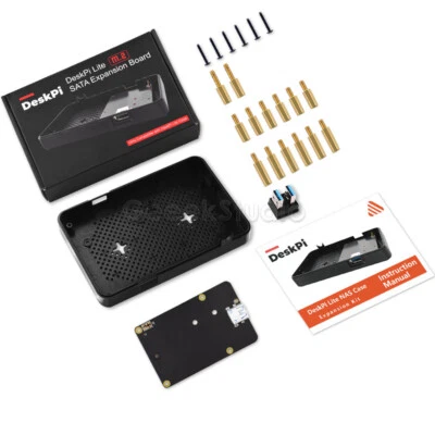 DeskPi Lite M.2 SATA SSD Driver Expansion Board for Raspberry Pi 4B - Image 1 of 4