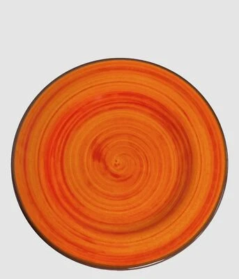 Plato moderno para servir fruta Saint Tropez naranja Mario Luca Giusti $35 Foto 1 de 3