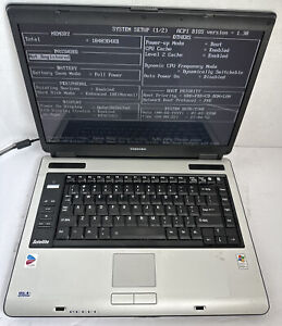 Toshiba Satellite A105-S4384 Laptop Intel Core 2 Duo T5500 1GB Ram For Parts