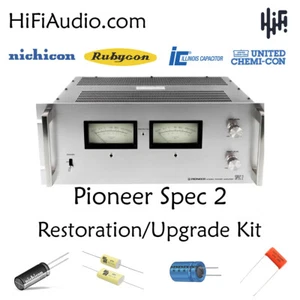 Pioneer Spec 2 rebuild restoration recap service kit fix repair filter capacitor - Picture 1 of 7