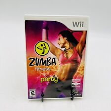 Zumba Fitness (Nintendo Wii, 2010) W/ Manual & Tested 