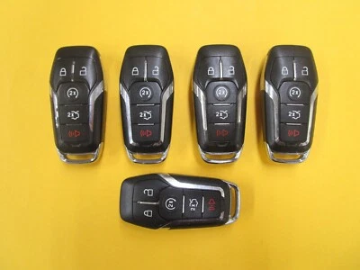 Set of 5 Lincoln Logo PEPS Proximity Remotes 5923898 164-R7991 Smart Key Prox Foto 1 de 4