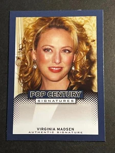 2012 Foglia Pop Century Blu PROVA MANCANTE AUTO & #/5 Virginia Madsen - Foto 1 di 2