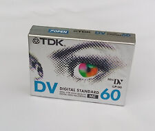 TDK DVM-60MEEA mini DV60 (LP90) Video Camcorder Kassette, DV Digital Standard 