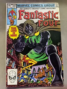Fantastic Four #247, Marvel Comics, 1982, 1st Krostoff Vernard, FREE UK POSTAGE - Bild 1 von 3