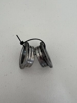 Kawasaki Ninja ZX6R ZX600 2009-2012 llanta delantera espaciadores de eje fabricante de equipos originales 09 10 11 12 Foto 1 de 4