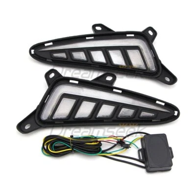 LED DRL for Toyota C-HR CHR 2017 2018 2019 Daytime Running Light w/ Turn Signal — 第 1/4 张图片