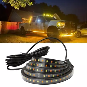 60" Side Kick Running Board Led Strips Turn Signal For Truck SUV Pickups Jeeps - Picture 1 of 13