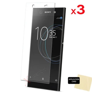 3 Pack of CLEAR LCD Screen Protector Cover Guards for Sony Xperia XA1 Ultra - Picture 1 of 2