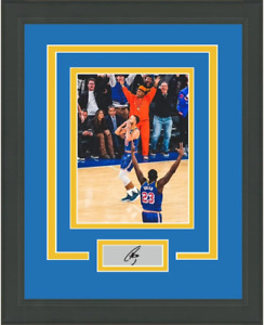 Framed Stephen Curry Facsimile Laser Engraved Auto Golden State Warriors 3 point
