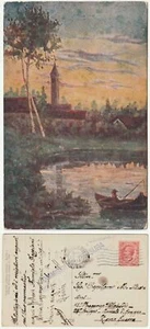 ILLUSTRATOR - ARTIST SIGNED - ZENSURPRÜFUNG - KRIEGSGEBIET -12148- - Bild 1 von 1