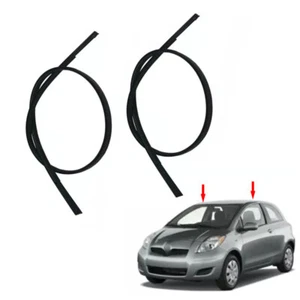 2x Roof Drip Molding Trim  For 2007-2011 Toyota Yaris Hatchback 75551-52130 - Picture 1 of 6