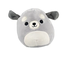 Squishmallows Brian der graue Hund Kellytoy 5 Zoll Mini Stofftier Plüschtier - Bild 1 von 5